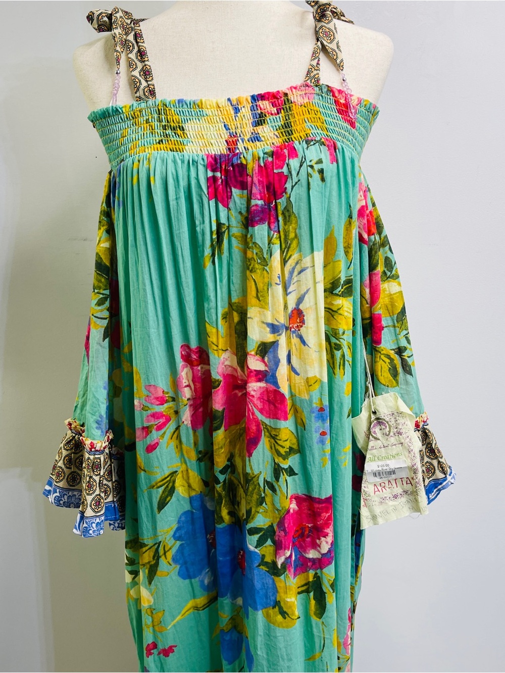 Anthropologie Size Medium Aratta Silent Journey Eva Maxi Dress - Picture 3 of 12